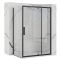 Душова кабіна Rea Rapid Swing 70x80 R/L чорний