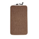 Килимок з підігрівом Теплик 50x30 см з термоізоляцією Стандарт бежевий з регулятором