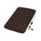Килимок з підігрівом Теплик 50x40 см з термоізоляцією Стандарт темно-коричневий з регулятором