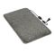 Килимок з підігрівом Теплик 50x30 см з термоізоляцією Комфорт темно-сірий з регулятором