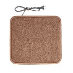 Килимок з підігрівом Теплик 50x50 см двосторонній Стандарт бежевий