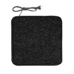 Килимок з підігрівом Теплик 50x50 см двосторонній Стандарт чорний