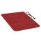 Килимок з підігрівом Теплик 200х200 см з термоізоляцією Стандарт темно-червоний