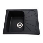 Мийка гранітна  Bretta Tera 610х500х204  графіт