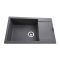 Мийка гранітна  Bretta Corum 780х500х200  сірий металік