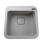 Мийка гранітна  Bretta Victoria 510х510х190  сірий камінь