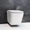 Унітаз підвісний Dusel Ivia DWHT10210330R з сидінням Soft Close дюропласт