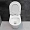 Унітаз підвісний Dusel Arez DWHT10210230R з сидінням Soft Close дюропласт
