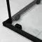 Душова кабіна Dusel DSL194B Black Matt, 90х90х190, двері розсувні, прозоре скло
