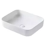 Раковина накладна Dusel Cubis 500251W 500х390х130 білий