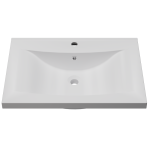 Раковина матова врізна Amidicon Liza 70 702х480 з литого каменю