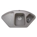 Мийка гранітна  Bretta Alweus 1060х575х190  мокко