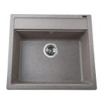 Мийка гранітна  Bretta Universal 570х510х190 мокко