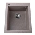 Мийка гранітна  Bretta Quadro 500х410х200 мокко