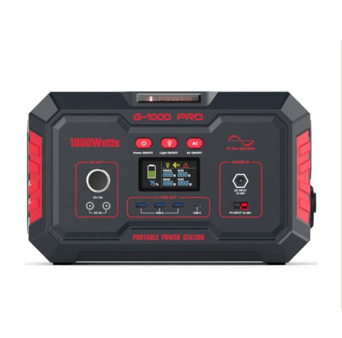 Портативна електростанція HAUSSMANN iPower PRO 1000 Вт