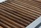 Решітка дерев'яна для конвектора Teplowatt Горіх 3500х265 з висотою 16 мм