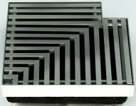 Решетка алюминиевая угловая для конвектора Teplowatt 250х250х200 с высотой 10 мм