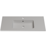 Раковина матова врізна Amidicon Rodeo 100 1000х450 з литого каменю