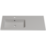 Раковина матова врізна Amidicon Rodeo 100L 1000х450 з литого каменю