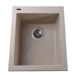 Мийка гранітна  Bretta Quadro 500х410х200 піщаний