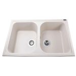 Мийка гранітна  Bretta Longrand 860х500х205  піщаний