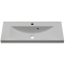 Раковина матова врізна Amidicon Scif 80 800х350 з литого каменю