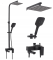 Душова система Rea Fort чорний
