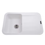 Мийка гранітна  Bretta Crystal 780х500х200  білий