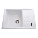 Мийка гранітна  Bretta Compact 620х435х200  білий