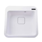 Мийка гранітна  Bretta Victoria 510х510х190  білий